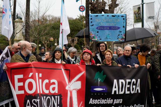 El Sector Pesquero Se Concentra En A Coru A En Contra De La E Lica Marina