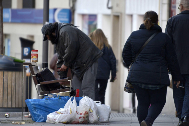 Dos de cada tres personas sin hogar tenían trabajo cuando se quedaron