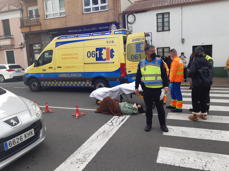 Herida una vecina de Paiosaco en un atropello en la capital larachesa