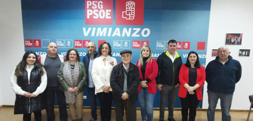 Paula Mouzo mantiene la secretaría general del PSOE de Vimianzo