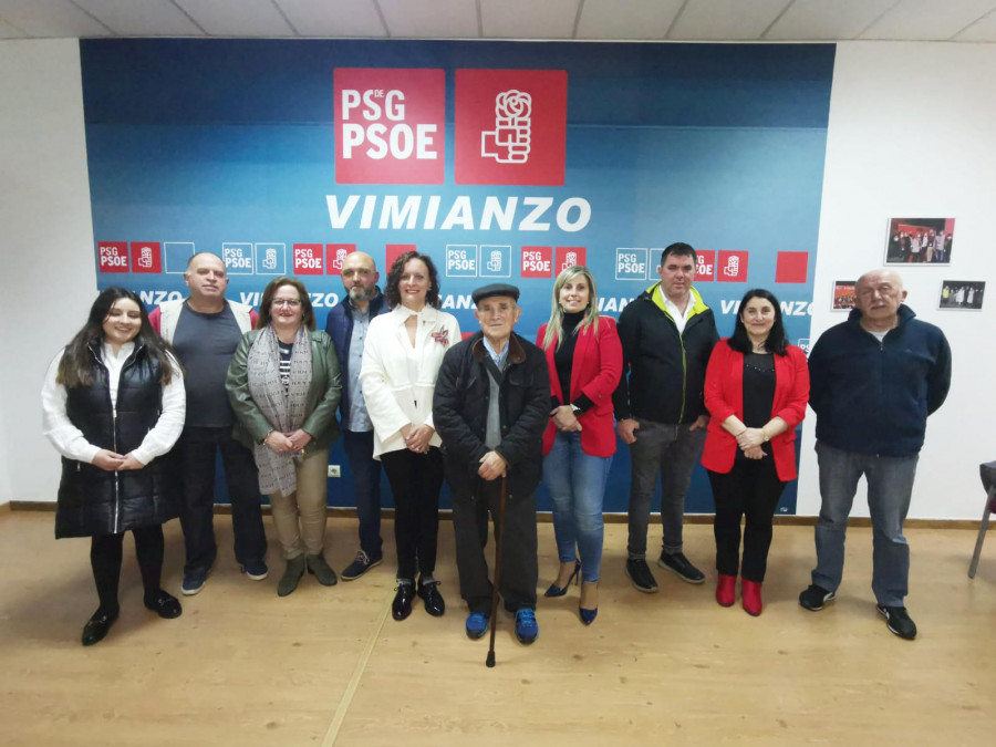 Paula Mouzo mantiene la secretaría general del PSOE de Vimianzo