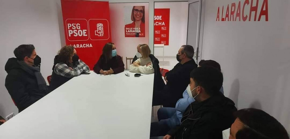 El PSOE larachés pide medidas para paliar la crisis actual