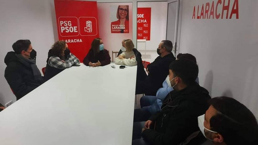 El PSOE larachés pide medidas para paliar la crisis actual