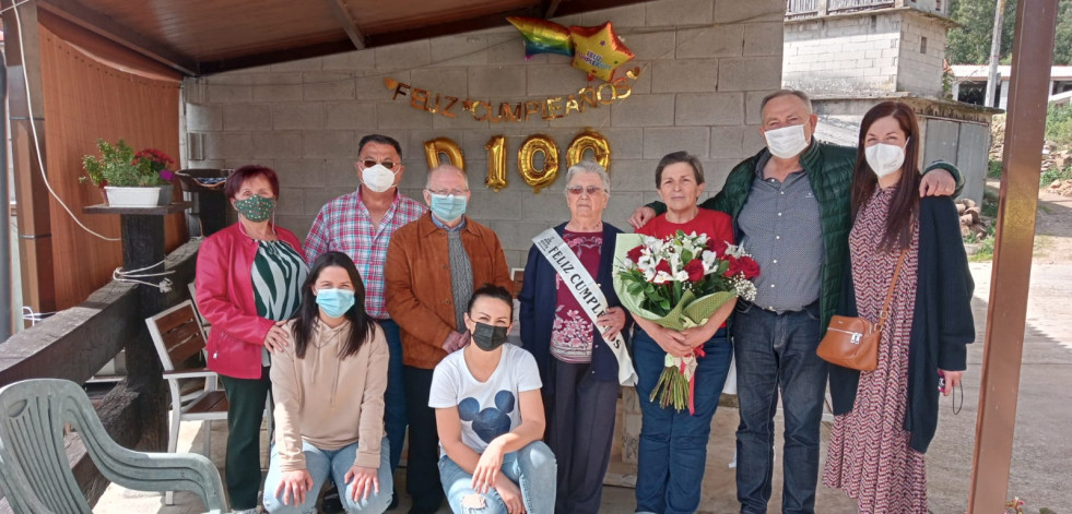 Nueva centenaria en A Laracha