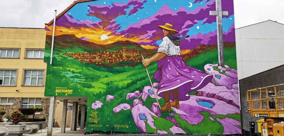 Vimianzo inaugurará este Día de la Madre su mural feminista