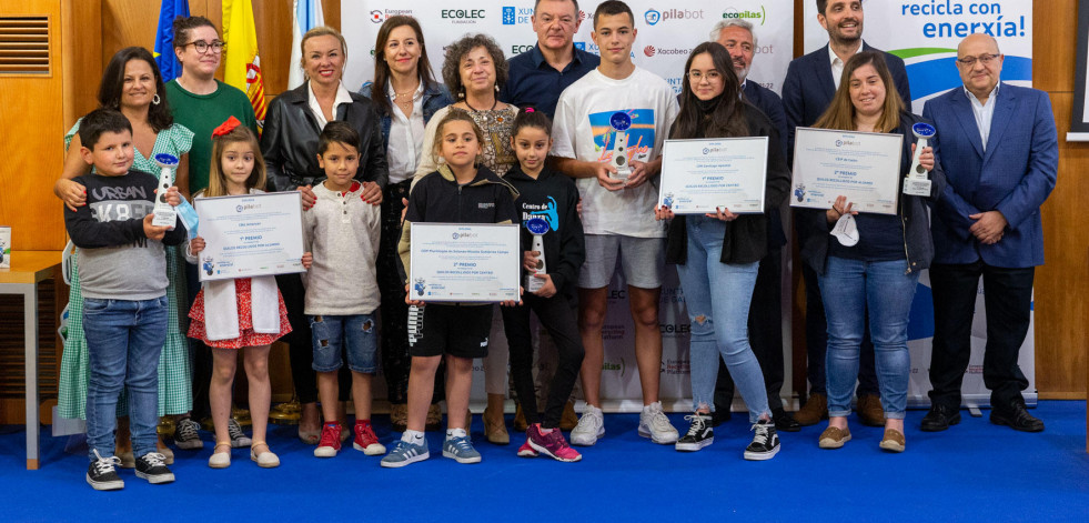 El colegio de Caión, entre los ganadores de  la tercera edición del concurso “Pilabot