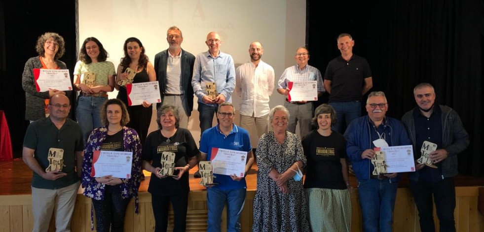 Zas entrega los premios de la quinta Mostra de Teatro Afeccionado