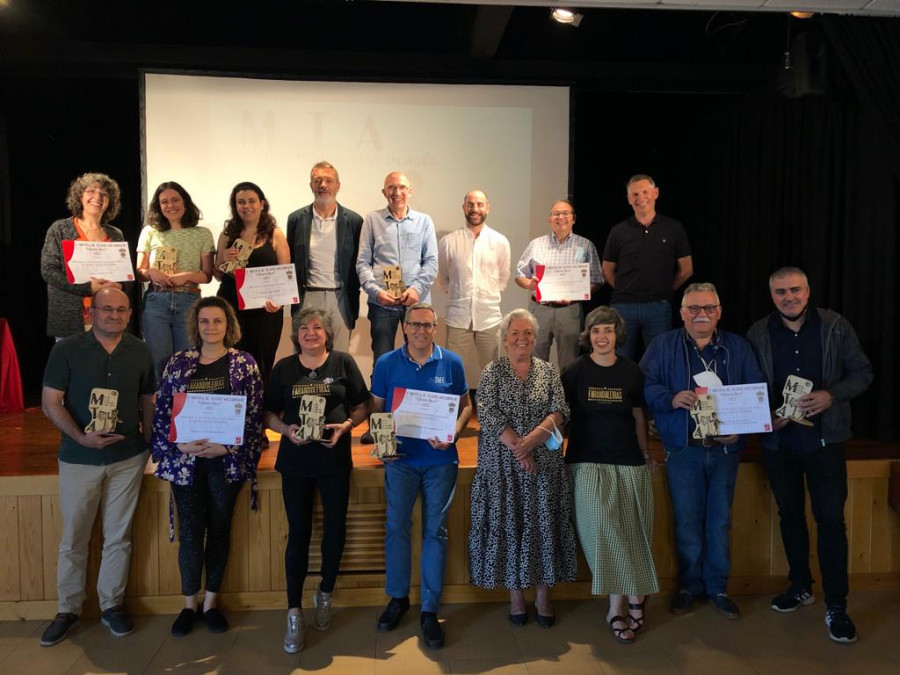 Zas entrega los premios de la quinta Mostra de Teatro Afeccionado