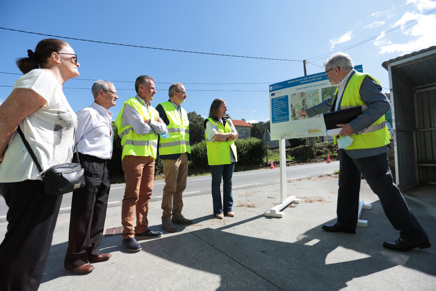 La Xunta aprueba el proyecto de las nuevas sendas en Laxe con una inversión de 940.000 euros