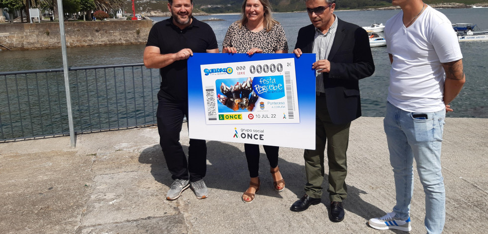 La Festa do Percebe de Corme protagoniza el cupón de la ONCE del 10 de julio