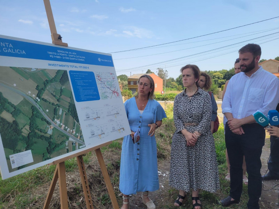 La Xunta licita la senda xalleira entre A Ponte y Santa Cataliña