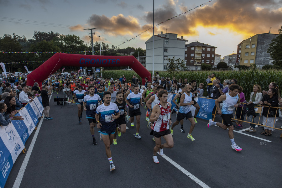 Exitosa primera carrera nocturna Porta Grande da Costa en Baio