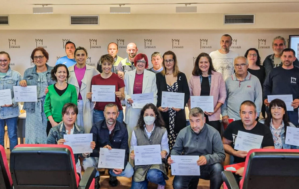 Los trabajadores municipales de Vimianzo finalizan su formación sobre igualdad