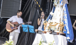 Bajada de la Virgen de los Milagros de Caión