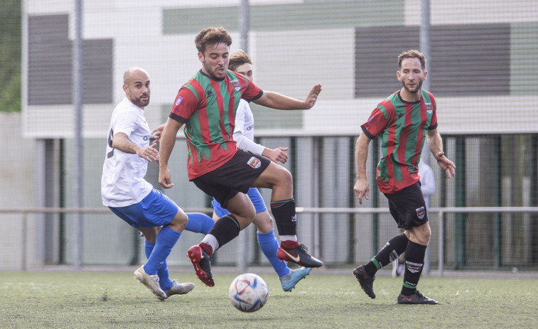 El Xallas demuestra en el derbi de Mazaricos su condición de favorito para el ascenso