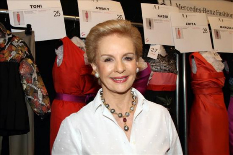 Carolina Herrera: "Me satisface más ayudar a los demás que ser diseñadora"