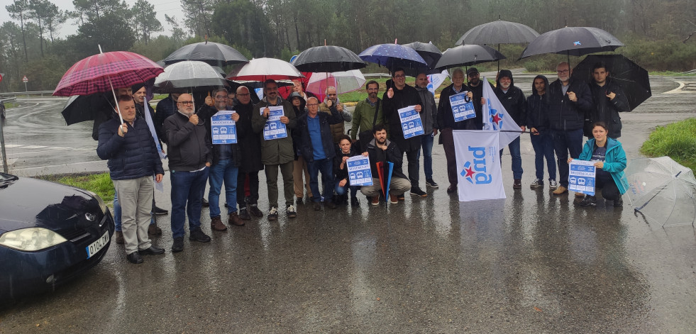 El BNG presenta una campaña para mejorar la movilidad en la Costa da Morte