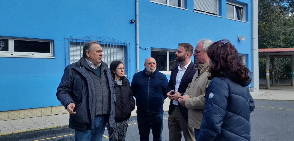 La Xunta supervisa las obras en los CEIP Otero Pedrayo y Alfredo Brañas de A Laracha