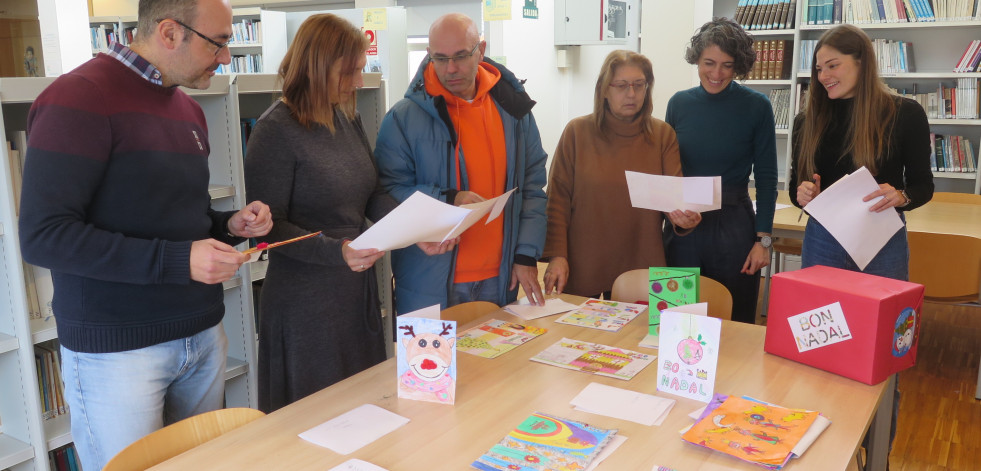 Los concursos de postales y cuentos de Navidad de A Laracha ya tienen ganadores