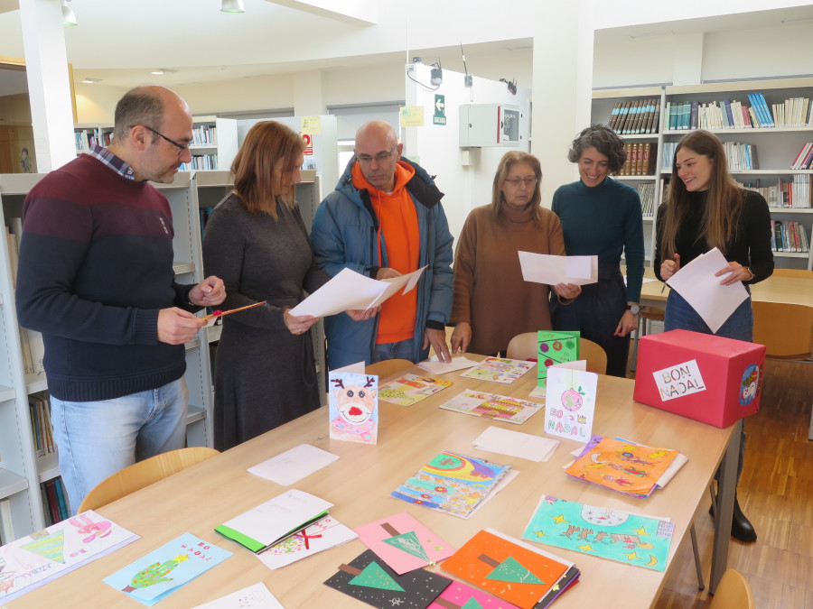 Los concursos de postales y cuentos de Navidad de A Laracha ya tienen ganadores