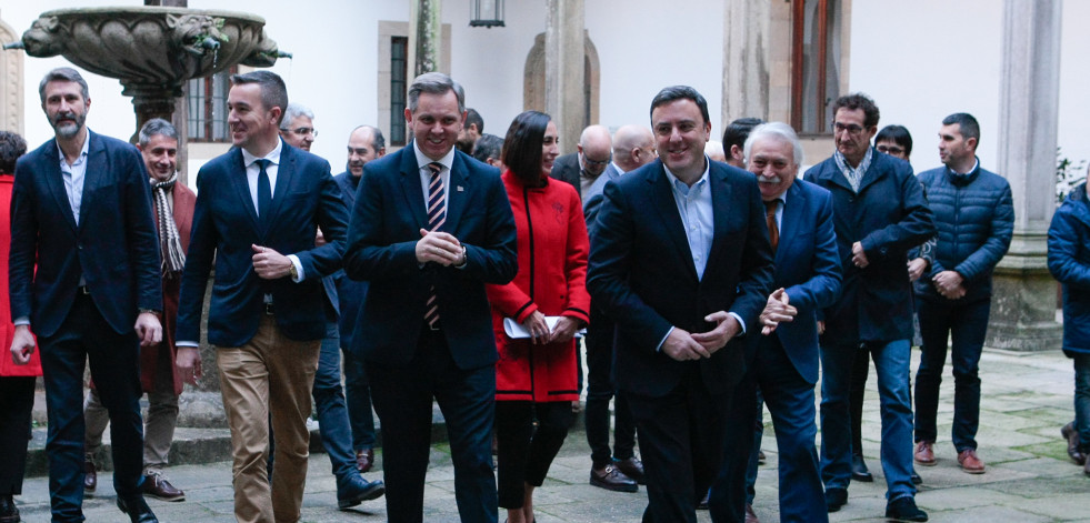 Os fogóns do Anllóns, en la presentación del PSTD del Gobierno