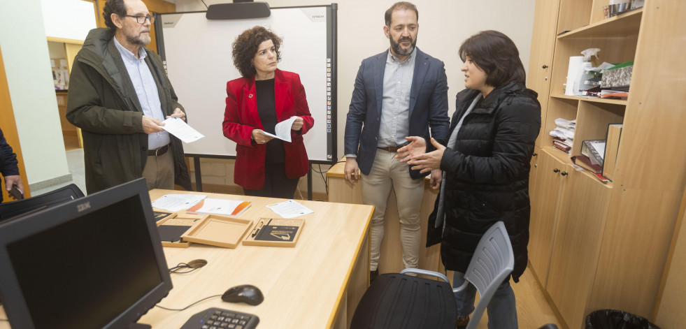 En marcha el Aula Mentor de Ponteceso, que impulsa la formación online