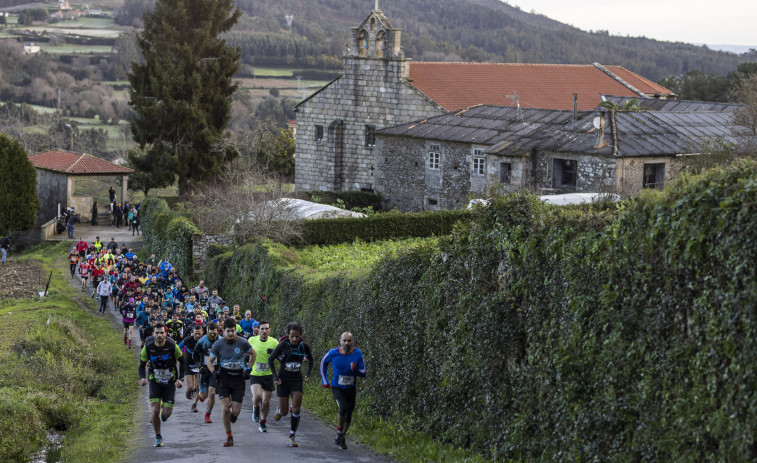 David Alonso y Silvia Casal ganan el II Trail Mosteiro de Soandres