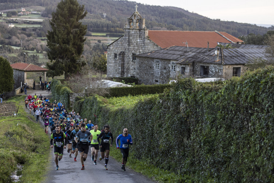 David Alonso y Silvia Casal ganan el II Trail Mosteiro de Soandres