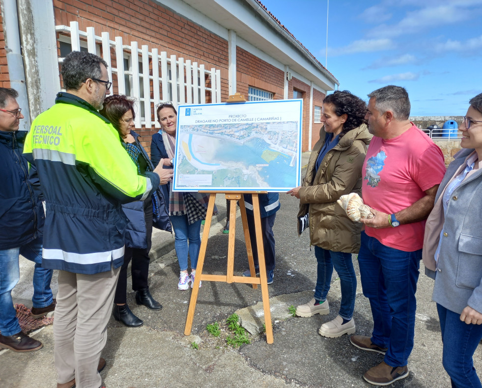 20230319 visita presidenta Portos Camelle