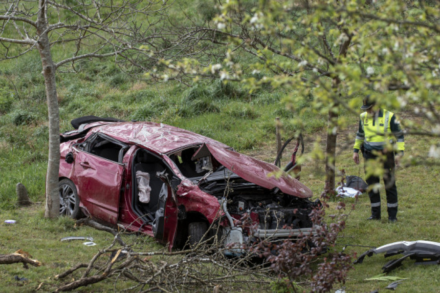 Los muertos en Xove, dos chicos de 18 y 19 años, una chica de 18 y una menor