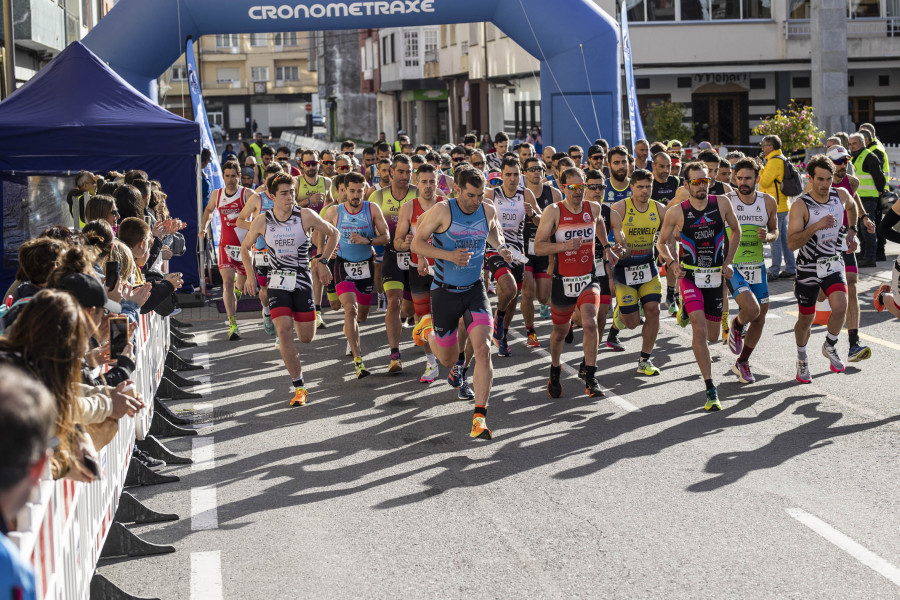 El II Duatlón Val de Soneira reúne a más de 200 deportistas