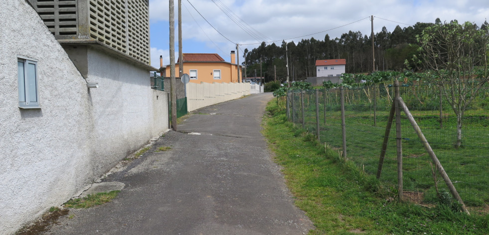 El Concello de A Laracha mejorará la calle A Cheda y su prolongación hasta Guilfoi