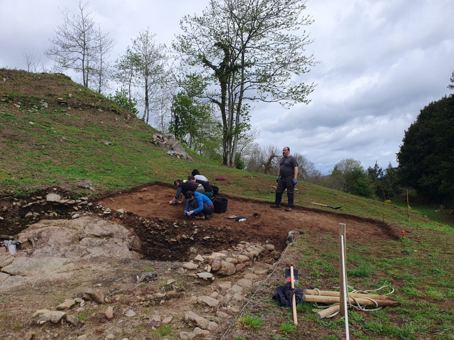 En marcha la segunda excavación en el castro larachés de Montes Claros