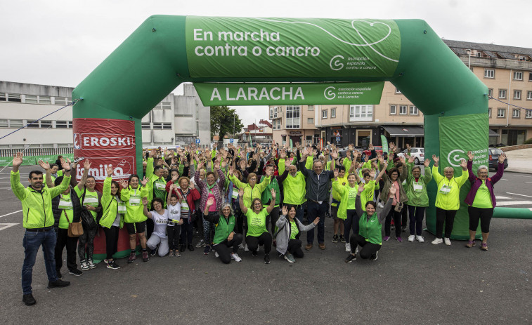 A Laracha marcha contra el cáncer