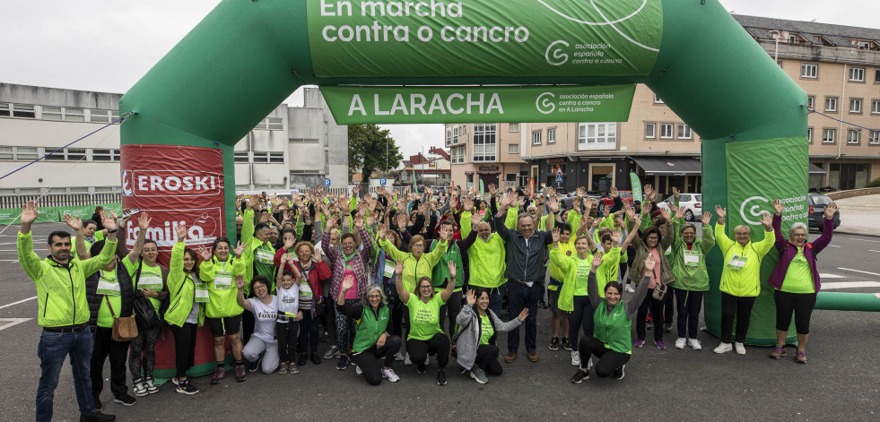 A Laracha marcha contra el cáncer