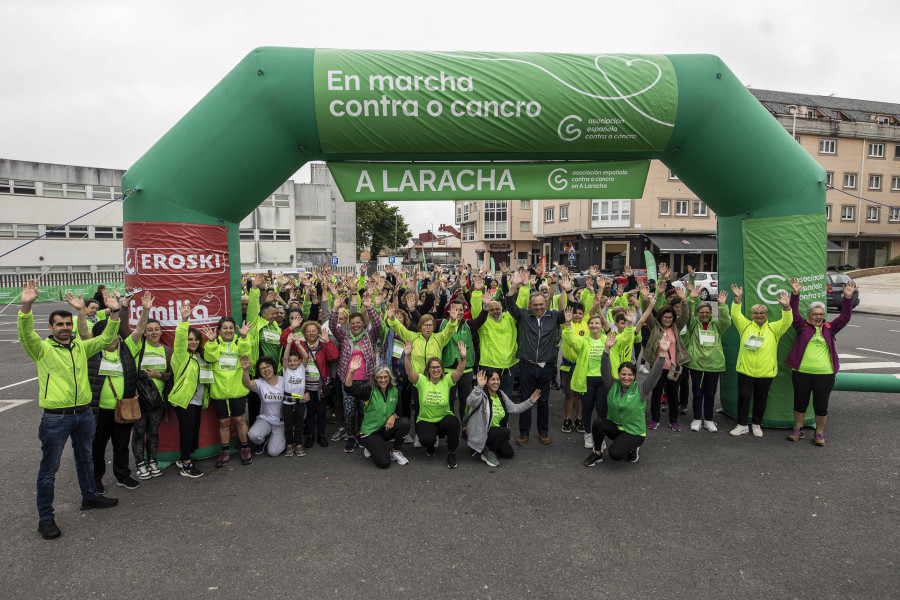 A Laracha marcha contra el cáncer