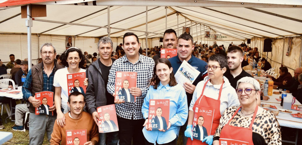 IagoToba tilda de “arbitrarios” los ataques a la fiesta de inicio de campaña del PSOE muxián