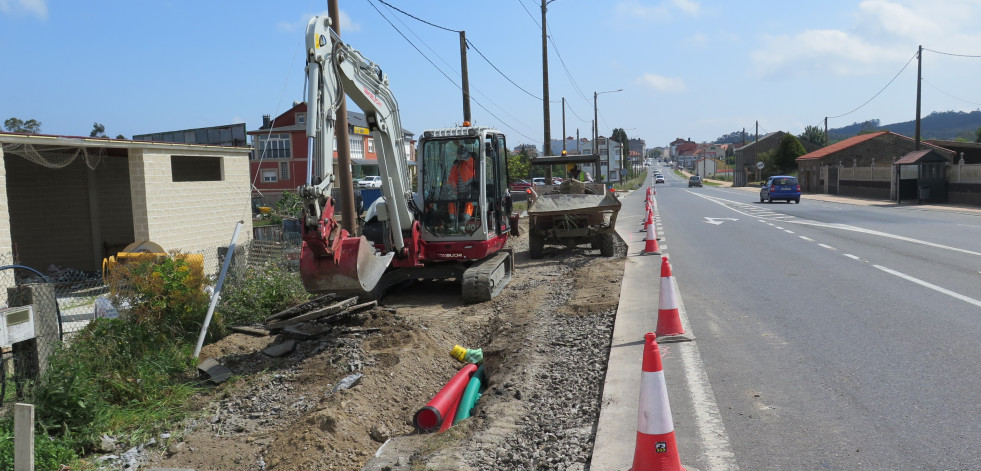 La Xunta inicia en As Rañeiras de A Laracha las obras de mejora de las paradas de autobús