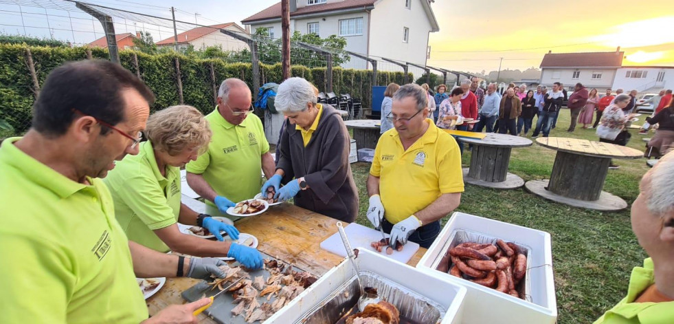 Cita gastronómica de la ADC Fonte de Estramil