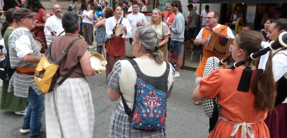 Gran ambiente en la jornada de tarde del Asalto ao Castelo de Vimianzo