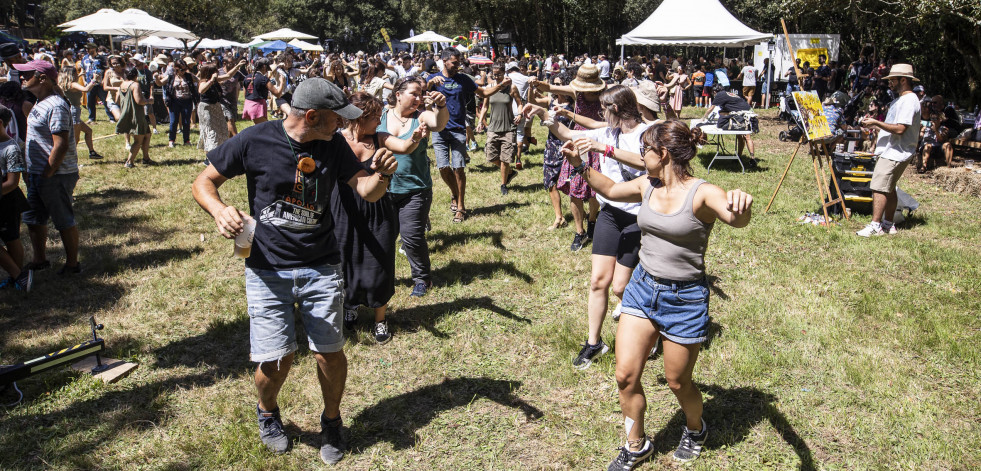 Jornada del sábado da Carballeira de Zas, en imágenes