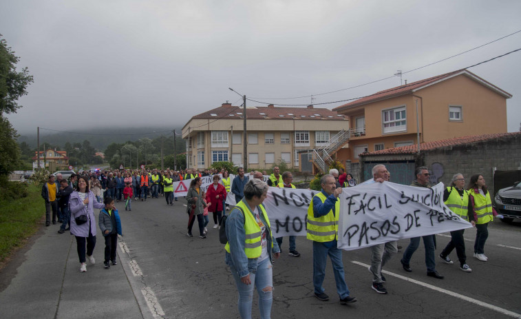 El BNG lleva al Parlamento la falta de seguridad vial en Anchoa y Estorde