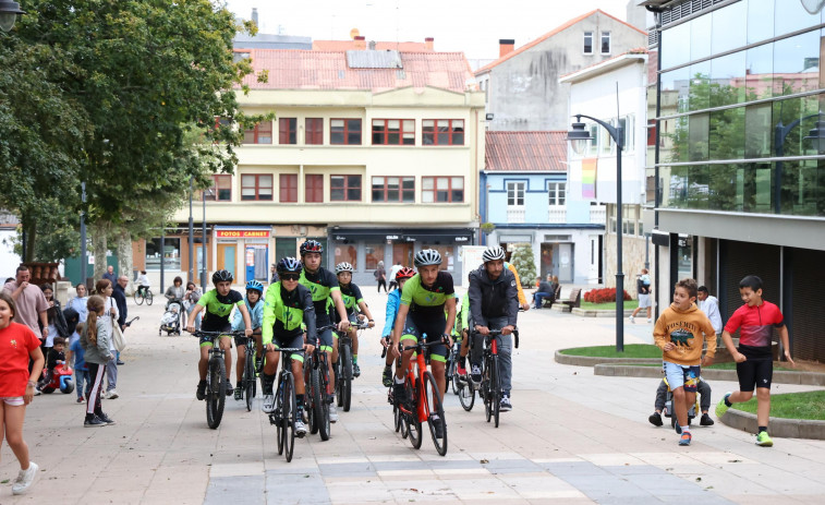 Recta final de la Semana da Mobilidade en Carballo