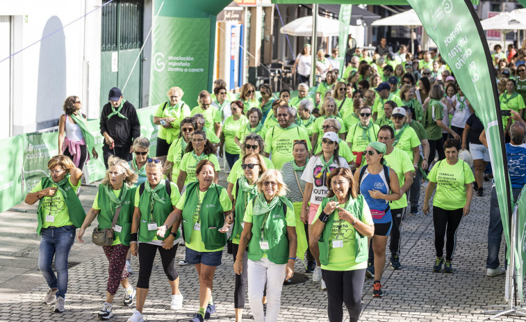 Andaina contra el cáncer, domingo en Carballo