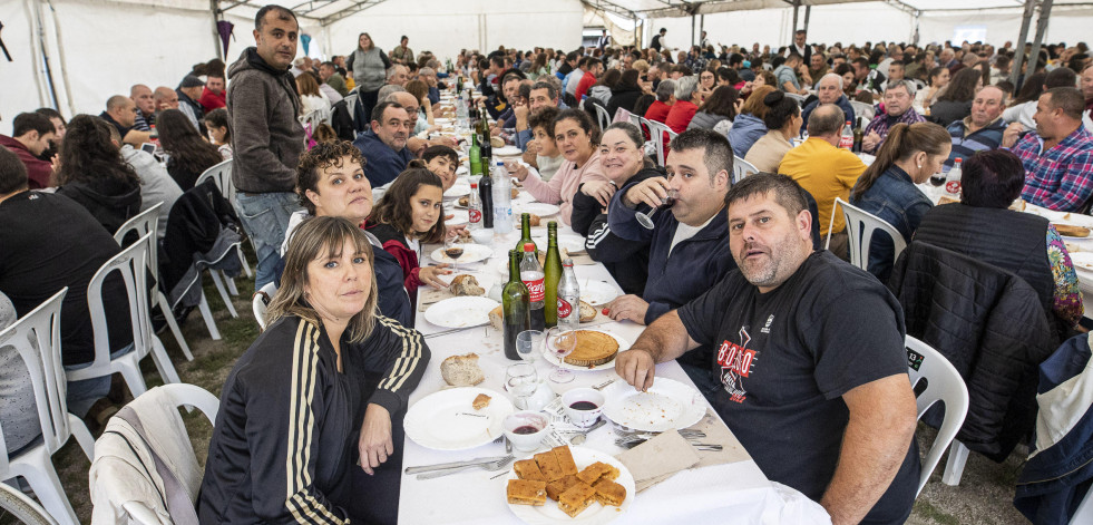 Las macropulpadas hacen converger a los vecinos de Soandres y Vilaño el día 14