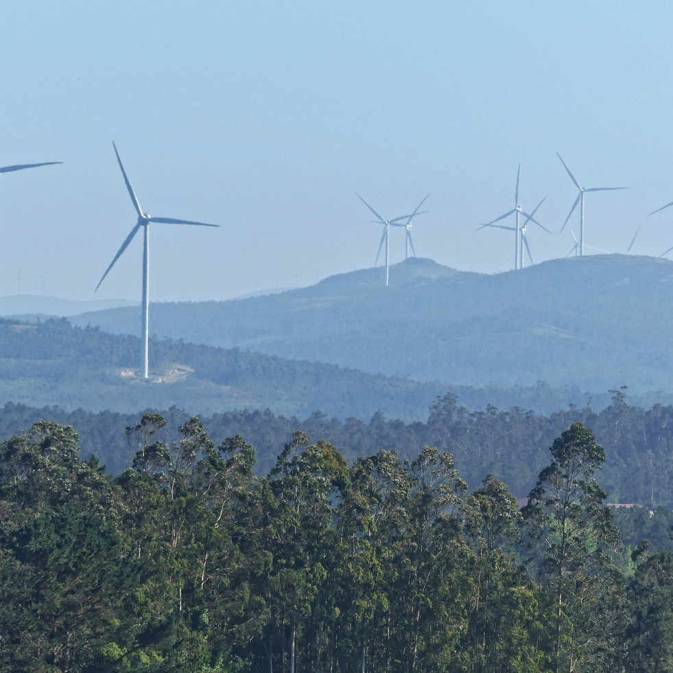 El parque eólico Castelo reducirá los aerogeneradores de 25 a tres