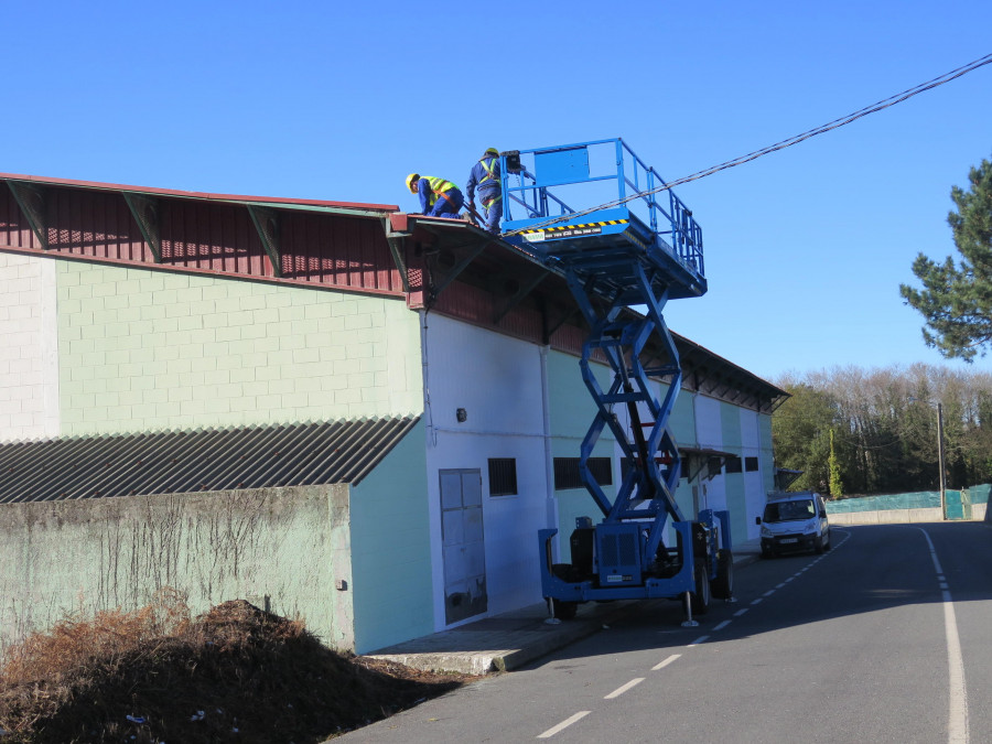 A Laracha impulsa un proyecto para producir energía fotovoltaica