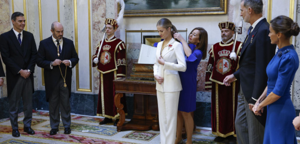 La princesa Leonor jura la Constitución