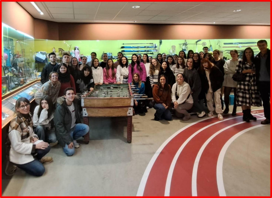 Estudiantes de la Facultad de Ciencias de la Educación de la USC visitan el Melga