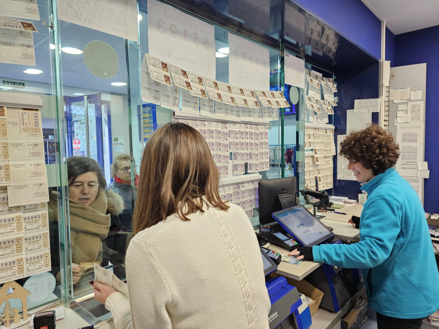 Crecen las ventas de la lotería de Navidad en la Costa da Morte